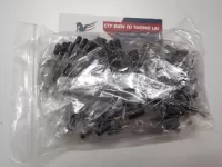 Bịch tụ tổng hợp 25 loại, tổng 210 cái. Giá trị từ 0.1UF=>220UF